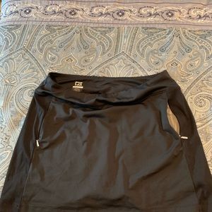 Cutter & Buck Ladies Golf skort. Black. XL